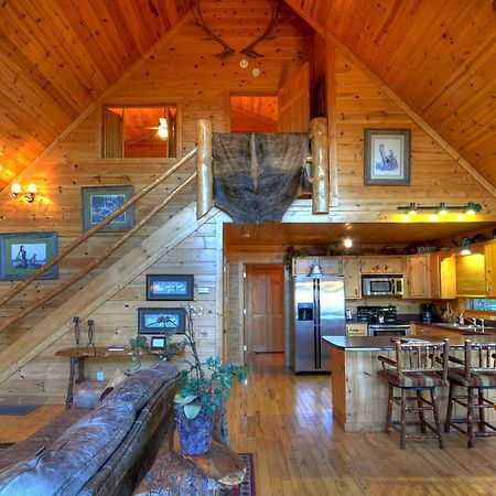 The View Sweeping Mountain Views Gas Fireplace Game Room Hot Tub Blue Ridge Zewnętrze zdjęcie