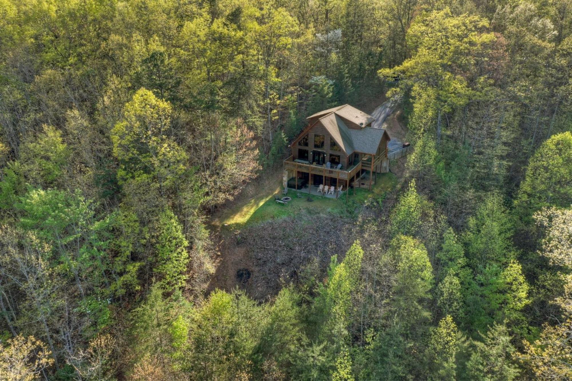 The View Sweeping Mountain Views Gas Fireplace Game Room Hot Tub Blue Ridge Zewnętrze zdjęcie