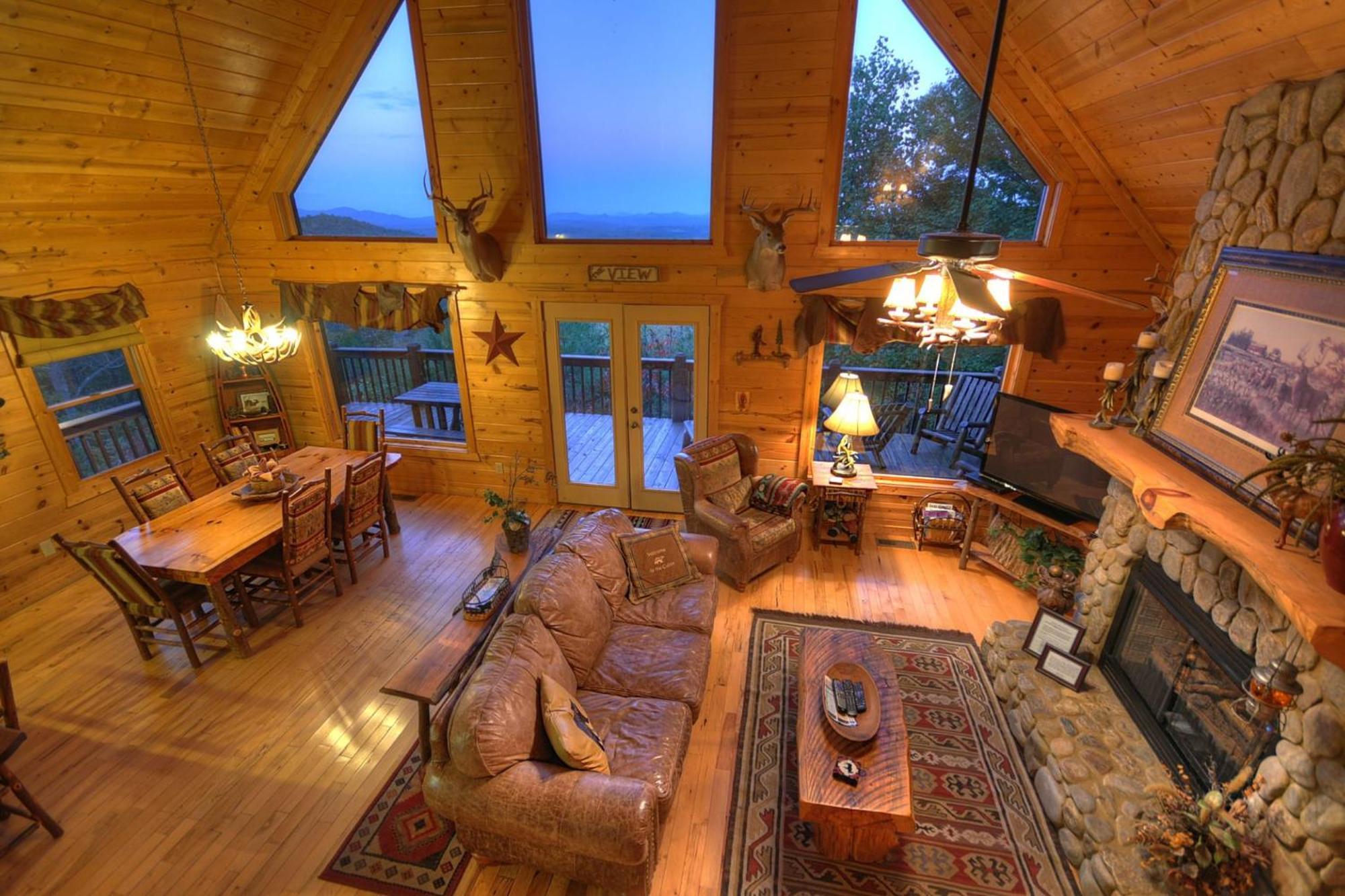The View Sweeping Mountain Views Gas Fireplace Game Room Hot Tub Blue Ridge Zewnętrze zdjęcie
