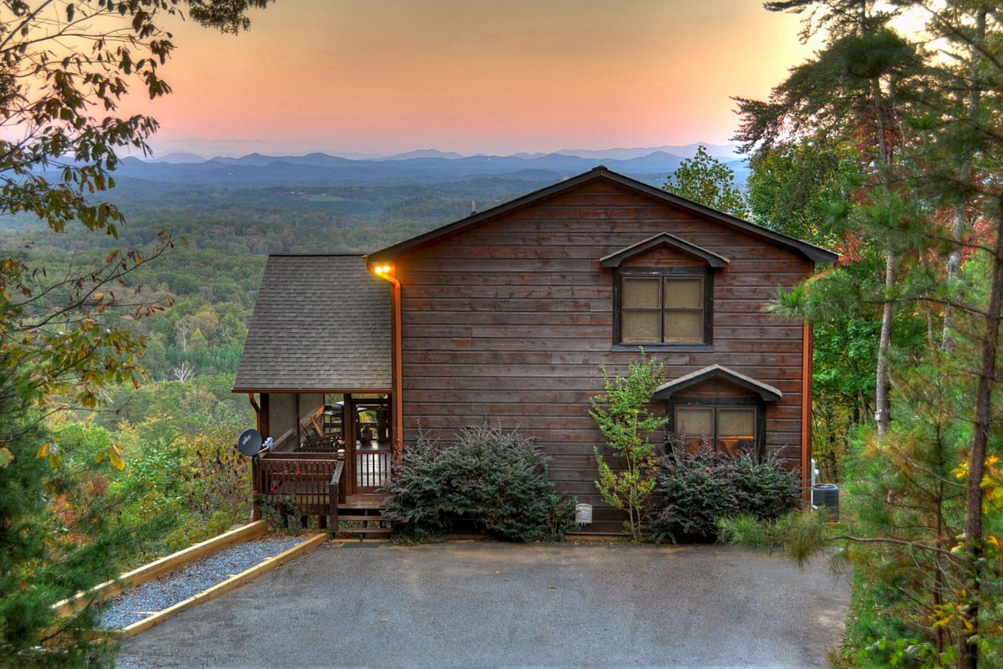 The View Sweeping Mountain Views Gas Fireplace Game Room Hot Tub Blue Ridge Zewnętrze zdjęcie