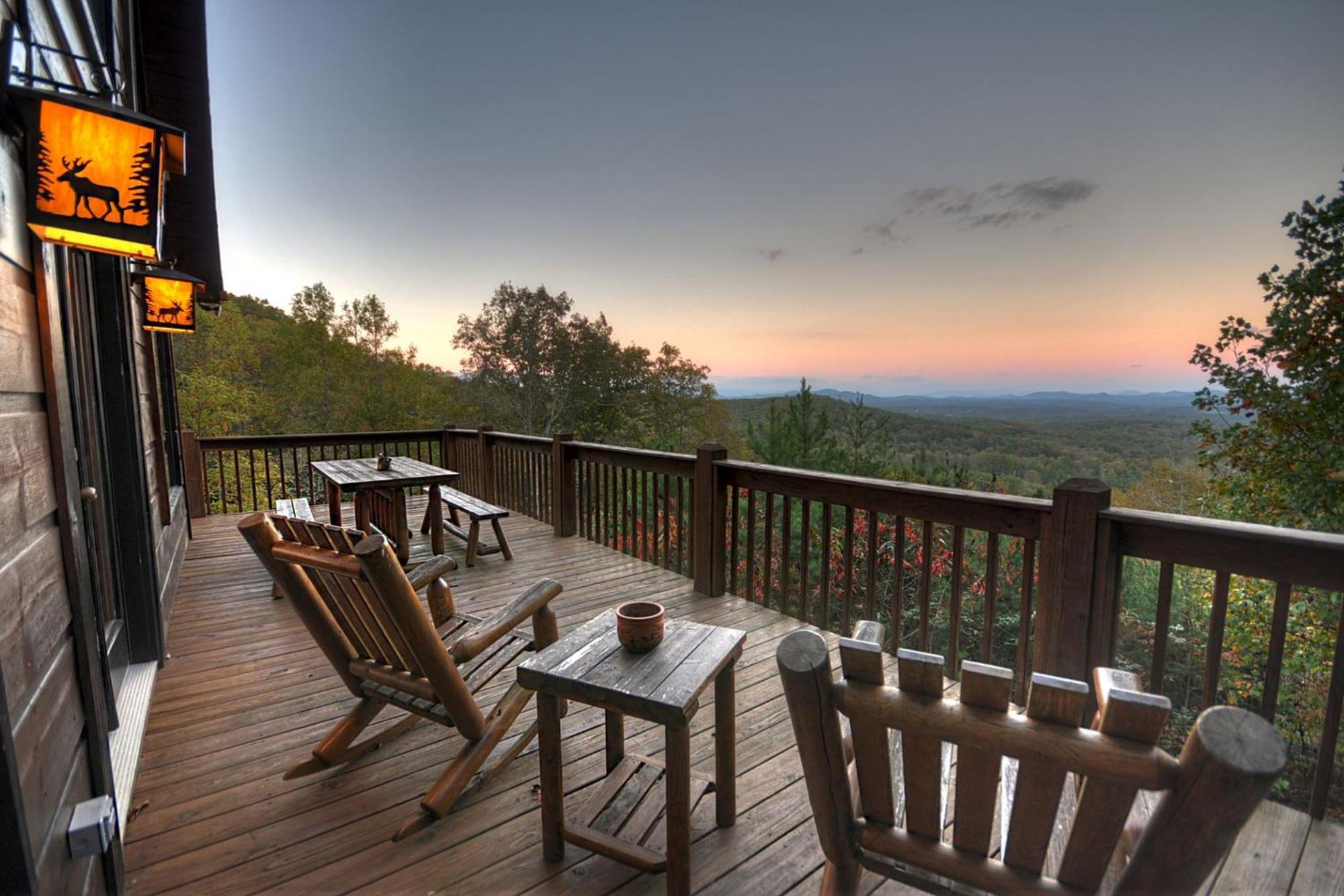 The View Sweeping Mountain Views Gas Fireplace Game Room Hot Tub Blue Ridge Zewnętrze zdjęcie